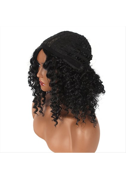 Peruk Hd Dantel Ön Peruk Kadın Peruk Tutkalsız Görünmez Dantel Peruk Kısa Kıvırcık Peruk Afro Saç (Yurt Dışından) modelleri