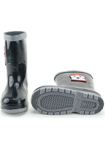 Erkek Çocuk Kışlık Pvc Su Gecirmez Içinde Harici Çıkarılabilir Çoraplı Yağmur Bot Çizme indirimleri