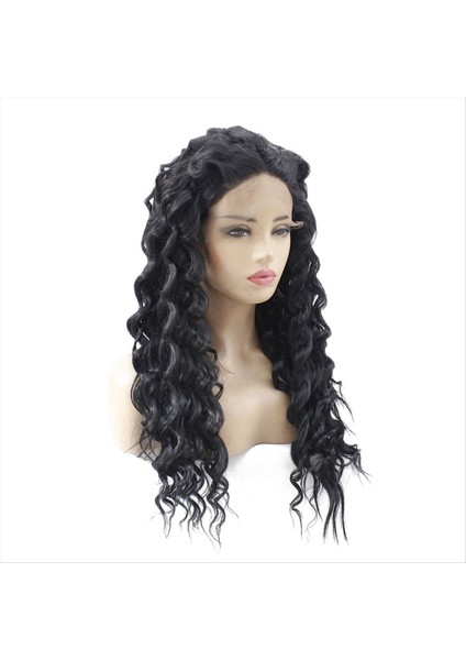 20 Inç Ön Dantel Kıvırcık Saçak Peruk Kıvırcık Saç Perukları Brezilyalı Remy- Curlly Insan Saç Perukları Kadınlar Için (Yurt Dışından) modelleri