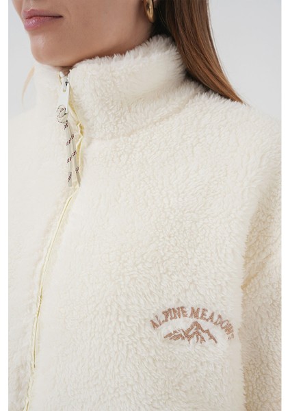 Peluş Kadın Mont 5212 Ekru modelleri