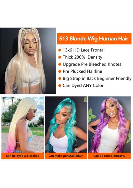 Dantel Ön Peruk Tutkalsız Peruk Merkez Düz Peruk Kadın Peruk (30 Inç) (Yurt Dışından) indirimleri