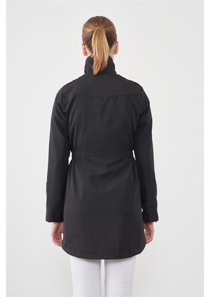 Kadın Pardesü&trençkot 5669 Siyah modelleri