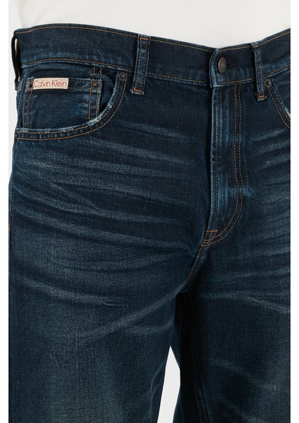 Pamuklu Straight Fit Normal Bel Düz Paça Jeans LV04RD723GZYC Erkek Kot Pantolon LV04RD723G Zyc
