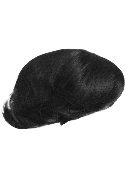 Erkek Kısa Düz Siyah Günlük Hayat Tam Peruk (Yurt Dışından) fiyatları