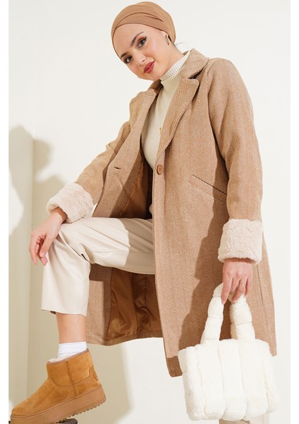 Kadın Kaban 9145 Bej modelleri