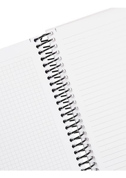 Infinity Primary Serisi, A4, 7 Konulu (5 Kareli, 2 Çizgili) 210 Yaprak Pp Kapaklı Spiralli Defter, Kırmızı modelleri