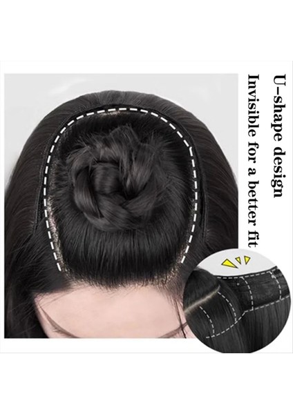 Koyu Kahverengi Sentetik Kadın Stil Uzun Saç Ekstra Uzun Saç Sentetik Peruklar Katmanlı Uzantılar Kafa Saçını (Yurt Dışından) indirimleri