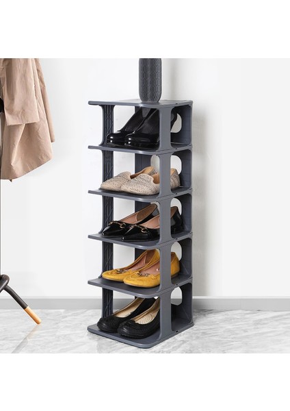 Omas Lüks 5 Katlı Ayakkabılık Düzenleyici Organizer – Portatif ve Şık Tasarım