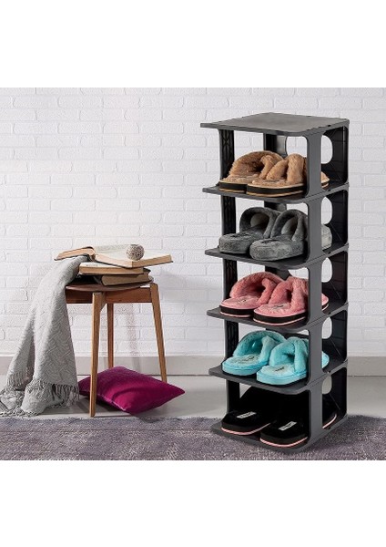 Omas Lüks 5 Katlı Ayakkabılık Düzenleyici Organizer – Portatif ve Şık Tasarım modelleri