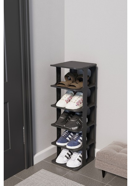 Omas Lüks 5 Katlı Ayakkabılık Düzenleyici Organizer – Portatif ve Şık Tasarım fırsatları