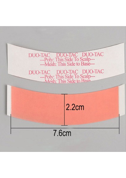 72PCS/LOT Ikilisi Tac Wig Çift Yapışkan Bant Süper Güçlü Peruk Uzantısı Dantel Toupee Görünmez Şeritler (Yurt Dışından)