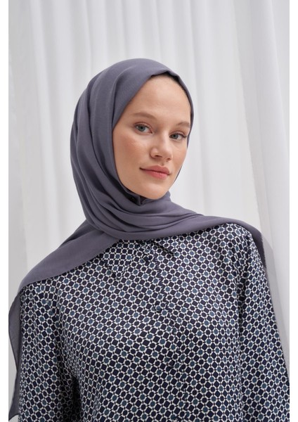 Şantuk Çift Taraflı Ipekli Şal Gri fırsatları