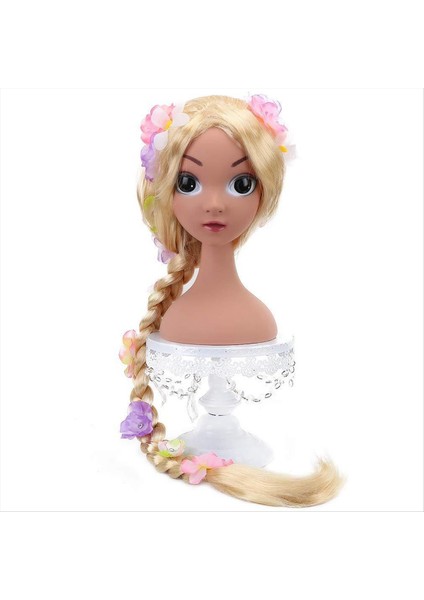 Büyülü Rapunzel Büyük Örgü Peruk Rapunzel Prenses Peruk ile Çiçek Peruk Kızlar Için Performans Çocuklar Cos Parti (Yurt Dışından) fırsatları