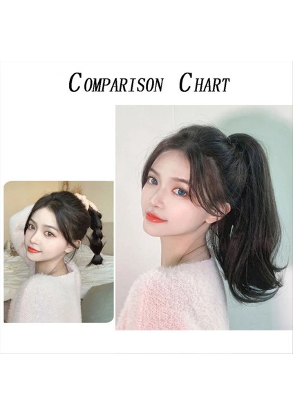 Siyah Kahverengi Peruk At Kuyruğu Kapmak Klipli Hip-Hops At Kuyruğu Doğal Zorlayıcı At Kuyruğu Dişi Örgü (Yurt Dışından) indirimleri