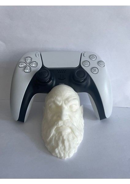 Kratos Ps5 Kol Standı - God Of War Kratos Temalı Beyaz