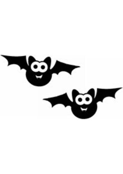 Güzel Büyük Gözler Yarasalar Tasarım Oto Özel Yeni Sticker 2 Parça 10*6 cm fiyatları