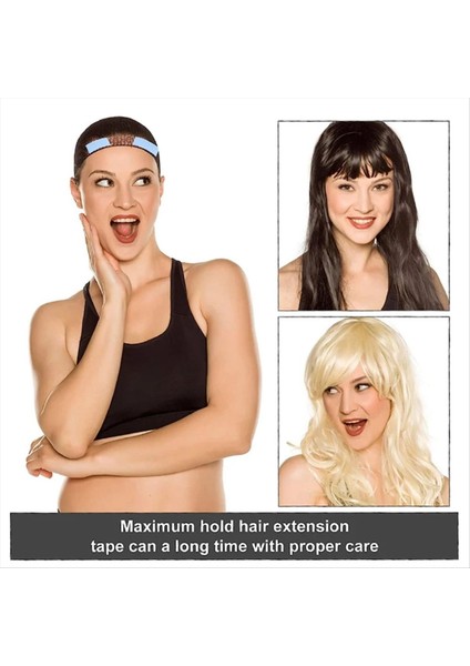 Toupee Için Mavi Çift Taraflı Peruk Bant Saç Bandı Dantel Ön Ultra Hold Peruk Tutkal Mini Sekmeleri Bant Için Yapışkan Bant Için (Yurt Dışından) fırsatları