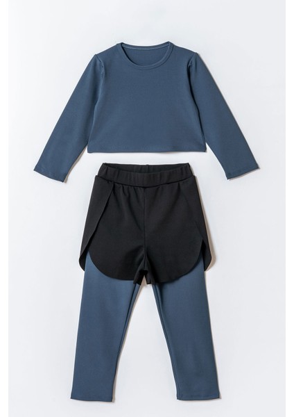 Şort Detaylı Kız Çocuk Spor Takım fiyatları