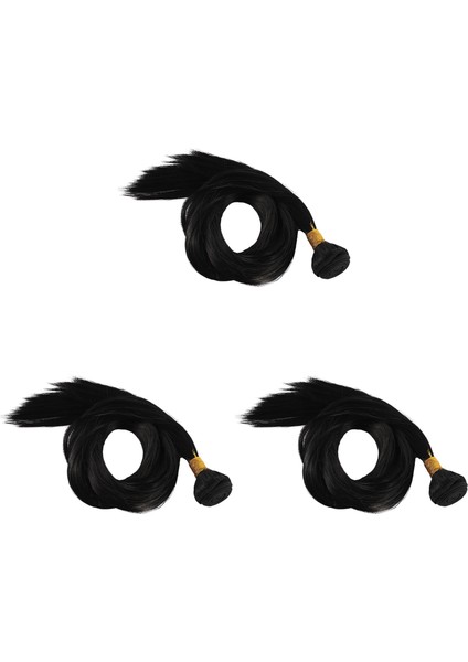 30 Inç Çizim Düz Düz Remy Brezilya Saç Örgülü Saçlar Genişletilmiş Saç 3 Demeti (Yurt Dışından)
