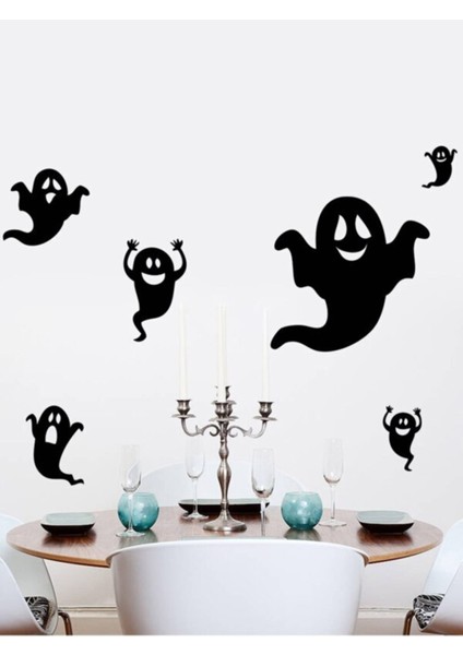 Sevimli Hayaletler Çocuk ve Bebek Odası Duvar Dekor Sticker 57 x 37 cm fiyatları