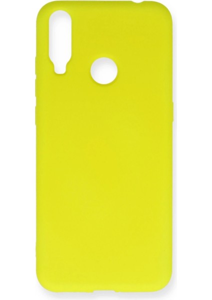 General Mobile Gm 10 Kılıf Nano Içi Kadife Silikon - SARI-(5796) - X905I987-R64905