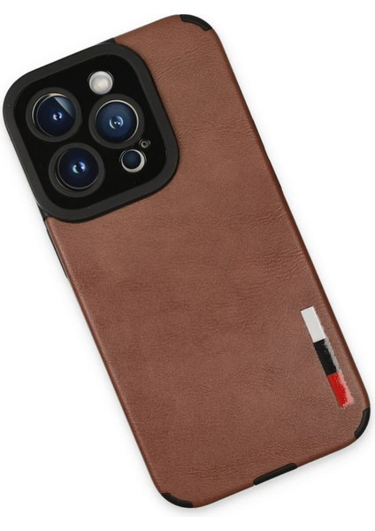 iPhone 14 Pro Max Kılıf Loop Deri Silikon - KAHVERENGI-(5796) - X315I920-R85315 modelleri