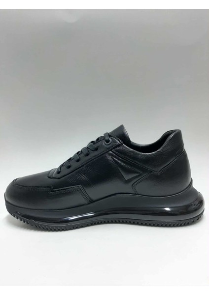 Hakiki Deri Rahat Bağcıklı Balon Taban Siyah Renk Erkek Ayakkabı C-97107854PPT modelleri
