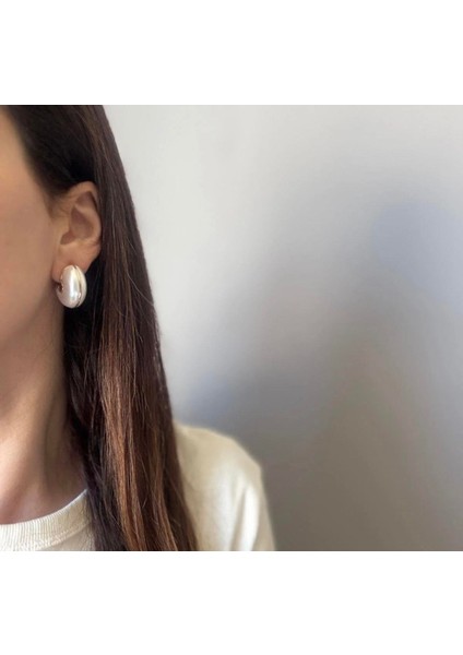 Çelik Renkli Halka Küpe fiyatları