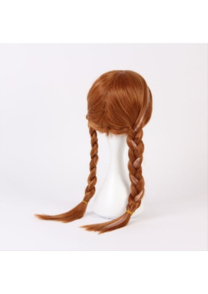 Cos Wig &quot Dondur&quot Anna Çift Kırbaç Elsa Prenses Çocuk Cadılar Bayramı Peruk (Yurt Dışından) fırsatları