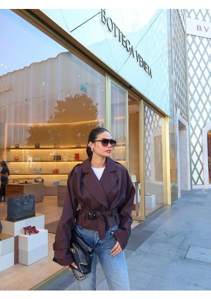 Kadın Mini Trençkot