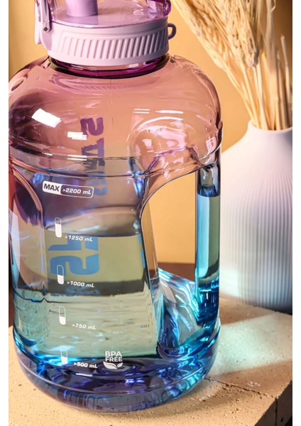 2200 ml Suluk 2.2 Litre - Kilitli Kapaklı Geniş Hacimli Matara modelleri