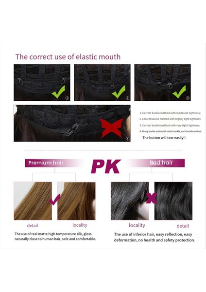 Turuncu 60CM Peruk Uzun Kıvırcık Saç Ortamı Ayrıldı Fiber Simülasyonu Avrupa Amerikan Peruklarını Kapsayan Patlama Kafası Yok (Yurt Dışından)