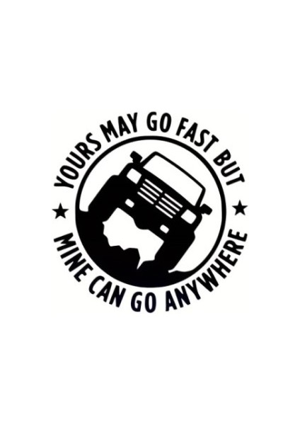 Safari Oto Kaput Sticker 45 x 45 cm fiyatları