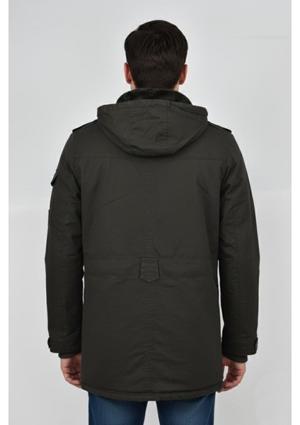 Erkek Spor Kanvas Kapüşonlu Parka M2585 BGL-ST04915 indirimleri