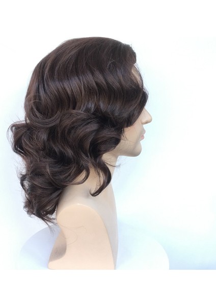 Erkekler Kısa Kıvırcık Cosplay Costume Peruk Sentetik Isıya Dayanıklı Elyaf Saç Doğal Olarak Parti/günlük Kullanım Için Peruk Arıyor (Yurt Dışından) modelleri