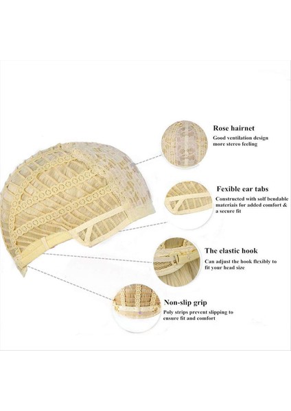 Mens Kefal Peruk 80S Kostüm Glam Parti Aksesuarları Cosplay Peruk Şal Kıvırcık Saç (Yurt Dışından) modelleri