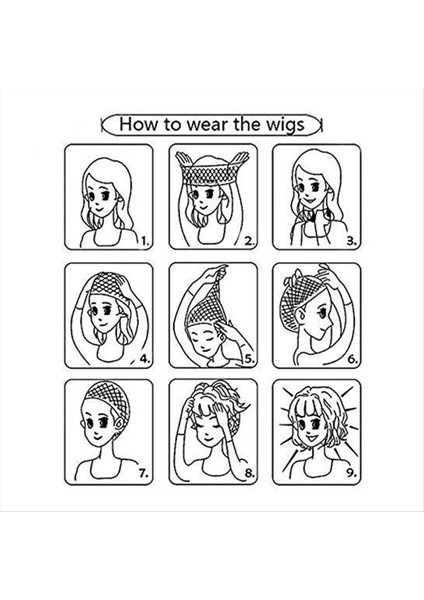 Mens Kefal Peruk 80S Kostüm Glam Parti Aksesuarları Cosplay Peruk Şal Kıvırcık Saç (Yurt Dışından) fırsatları