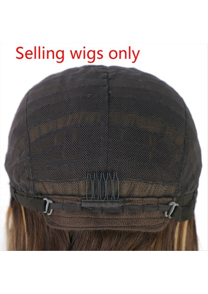 Bal Sarışın Vurgu Dantel Ön Peruklar Dantel Uzun Düz Gluoneless Peruk Yaki Düz Dantel Ön Peruk 27INCH (Yurt Dışından)