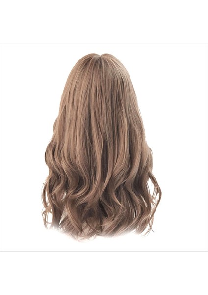 24 Inç 13X4 Kısa Dalga Günlük Başlangıçları Için Sentetik Diğer Cosplay Doğal Elyaf Saç Bob- Su Dalgalı Peruk (Yurt Dışından)