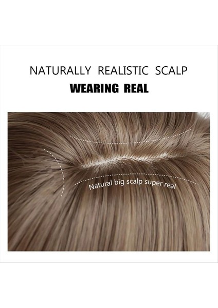 24 Inç 13X4 Kısa Dalga Günlük Başlangıçları Için Sentetik Diğer Cosplay Doğal Elyaf Saç Bob- Su Dalgalı Peruk (Yurt Dışından) fiyatları