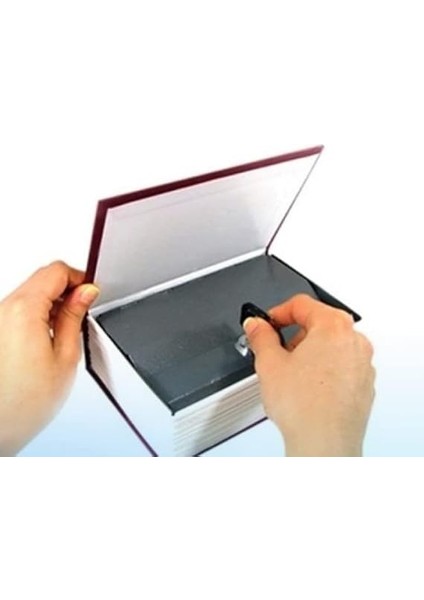 Kitap Görünümlü Kumbara Gizli Para Kasası Kitap Kumbara (Siyah, Büyük) indirimleri