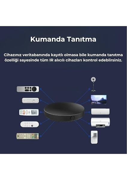 Tuya Uyumlu Ir + Rf Wifi Kumanda Kontrolcüsü indirimleri