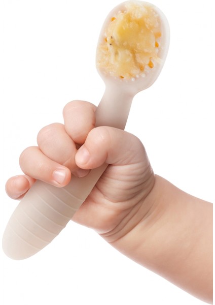 Babyjem Silikon Ikili Ilk Kaşığım Ekru fiyatları