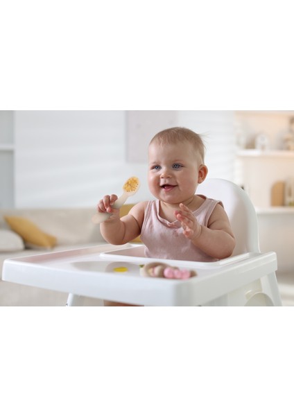 Babyjem Silikon Ikili Ilk Kaşığım Ekru fırsatları