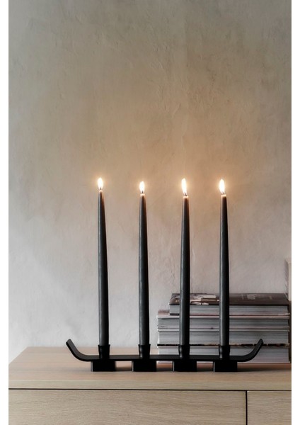 Şamdan Mum 4’lü Set