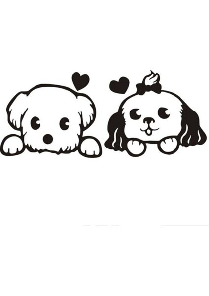 Köpek Sticker 20 x 8 cm