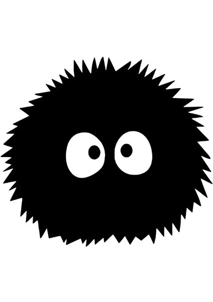 Dust Bunny Sticker 30 x 27 cm