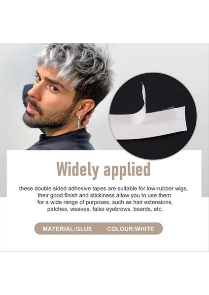 180PC/LOT Sabit Çift Taraflı Peruklar Bant Yapıştırıcı Uzatma Saç Şeridi Toupees/dantel Peruklar Için Su Geçirmez (Yurt Dışından) modelleri