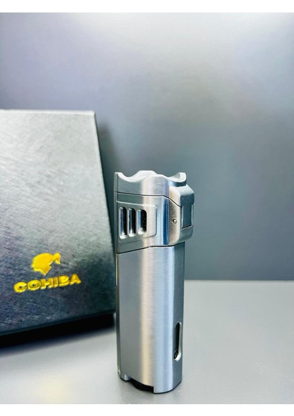 3 Torch Pürmüz Alevli Puro Sehpası ve Delicili Özel Üretim Profesyonel Çakmak fiyatları