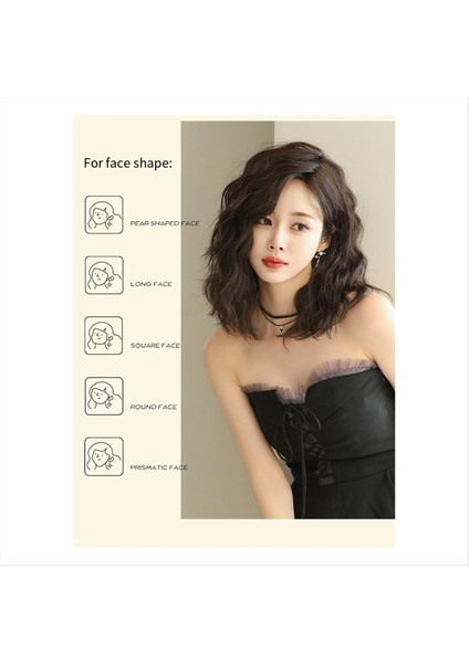 Wıg Bobo Bobo Wıg Kuru Kuru Sürümünü Doğal Görünümlü Kısa Bob Peruk Günlük Kore Sürümleri Için Kısa Kıvırcık Peruk (Yurt Dışından) indirimleri